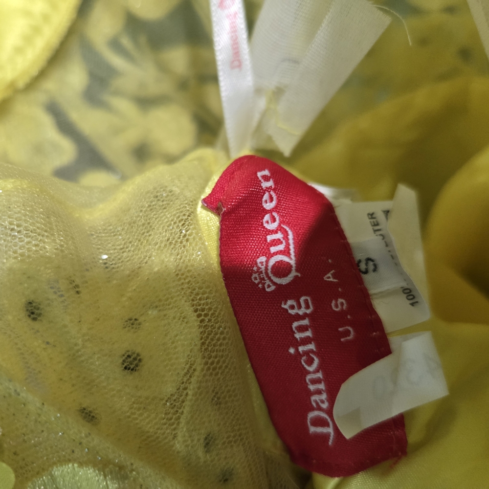 Yellow Prom Dress - Picture 5 of 8